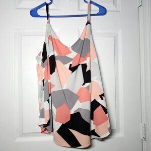 Torrid Geometric Tank Top - Size 2 (2X-18W/20W)